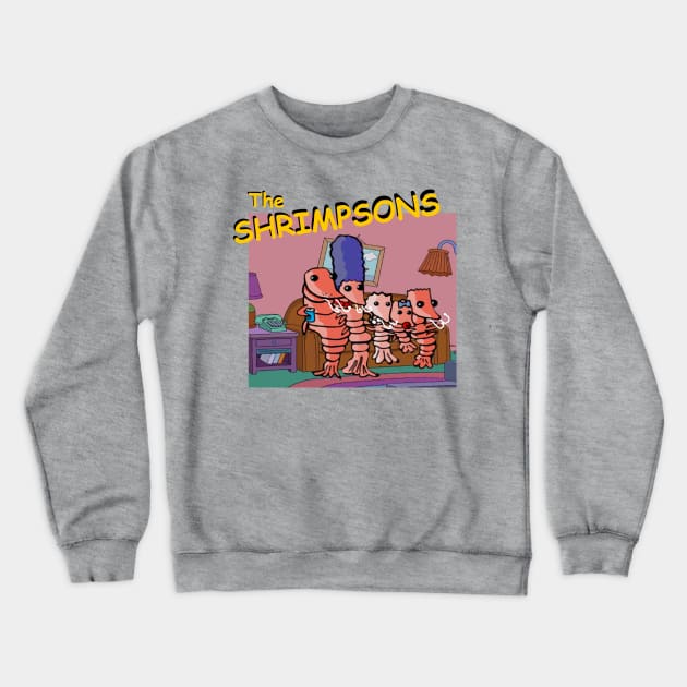 The Shrimpsons Crewneck Sweatshirt by Tri-Y